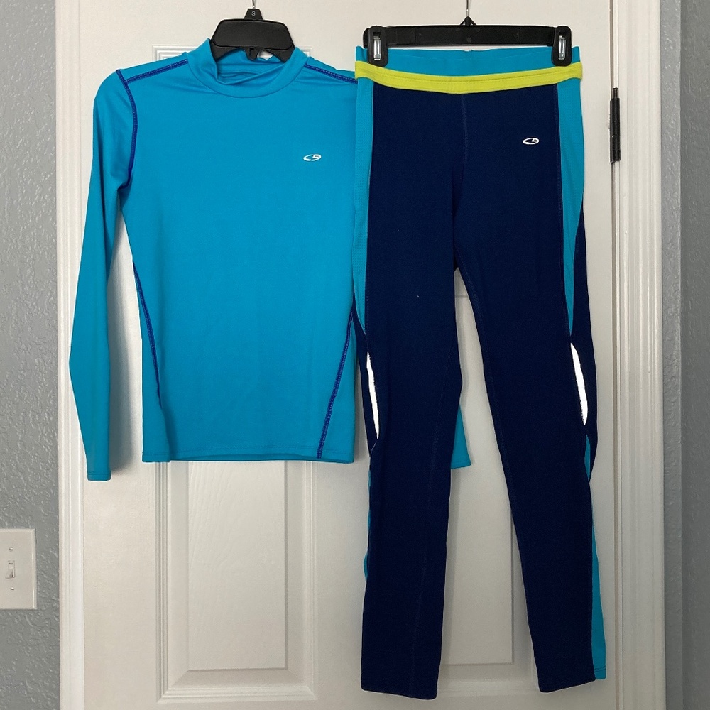🍀 4 for $24: CHAMPION Fitted matching thermal set (14-16 Kids)